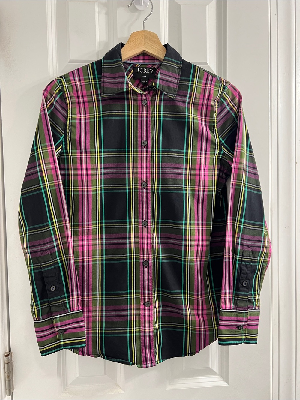 J. Crew Button-Down Shirt- Slim Fit Size 2